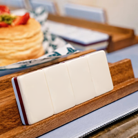 Tuiles de Mahjong Américaines Apres Mahj, Ensemble de Tuiles de Mahjong Personnalisées sur le Thème du Ski, Tuiles de Mahjong de Luxe pour Soirée de Jeu