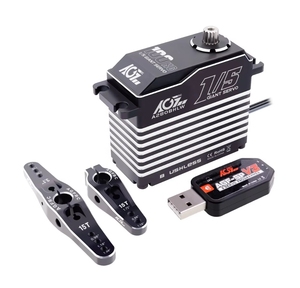 AGFRC A280BHLW 100KG แรงบิดสูง 0.11 วินาที 2S HV เกียร์โลหะ บรัชเลส กันน้ำ ดิจิตอลสเกล สำหรับรถบังคับวิทยุ 1/5 RC Desert Buggy - Product Image 2
