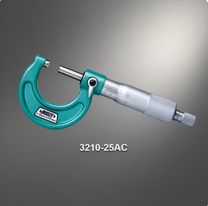 Micrometri Esterni Metrici in Metallo Insize 3203-25A 3203-50A 3203-75A 3203-100A con Risoluzione 0,001mm - Product Image 1