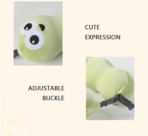 कस्टमाइज्ड कार्टून के आकार के god प्लश खिलौना प्यारा चेहरा स्मृति फोम तकिया गर्दन पोर्टेबल और धोने योग्य के साथ उपहार बॉक्स शामिल हैं। - Product Image 6