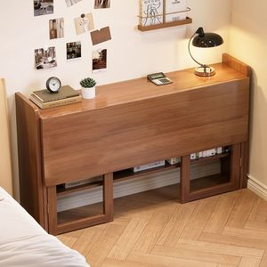Solid Wood Folding <b>Desk</b> 80x60x75cm Extendable Computer <b>Desk</b> Student Home Study <b>Desk</b> Bedroom Office Furniture - Product Image 4