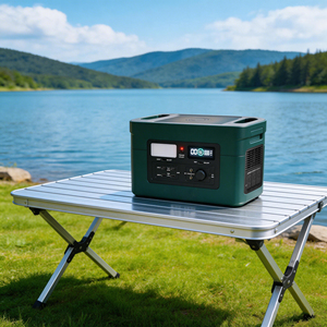 1200W 1024Wh Portable <b>Solar</b> <b>Panel</b> <b>Generator</b> Rechargeable Station LiFePO4 Battery Pure Sine Wave LED Emergency Light Qi Wireless - Product Image 6