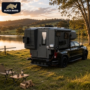 Camper léger en aluminium pour pick-up, <span class=keywords><strong>caravane</strong></span> tout-terrain à glissière pour Toyota Hilux Ranger Amarok - Product Image 1