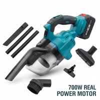 Aspirateur industriel sans fil 21V à batterie lithium, moteur sans balais, aspiration puissante, souffleur d'air, directement de l'usine