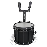High-End Marching Snare Drum EVANS Drumhead Indoor Percussion Winter Guard Snare Drum with Carrier