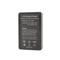 Chargeur de batterie LCD double fente pour Godox VB26 VB30, station de charge rapide USB-C à 2 baies avec affichage du niveau de batterie, pour usage domestique et extérieur