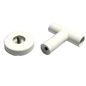 Conector en T para Montaje en Pared para Pasamanos para Discapacitados y Dispositivos de Asistencia - Product Image 1