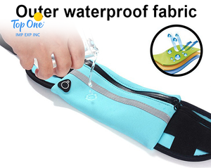 Mini riñonera deportiva elástica de secado rápido multifunción Top One para almacenamiento durante el ciclismo, Fitness, correr, almacenamiento para teléfono móvil - Product Image 2