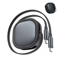Câble de charge rapide rétractable USB-C 60W PD 3A en cuivre pur pour téléphone et ordinateur – Vente en gros usine