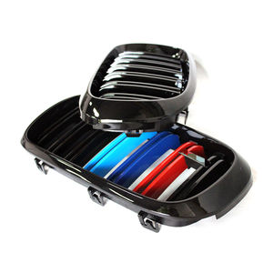ตะแกรงตะแกรงกันชนคู่สี <span class=keywords><strong>M</strong></span> สำหรับ X5 BMW X6 bumper Grill ABS คุณภาพสูงกรุณาย่างสำหรับ BMW F15 F16 X5M 2015-2018 - Product Image 6
