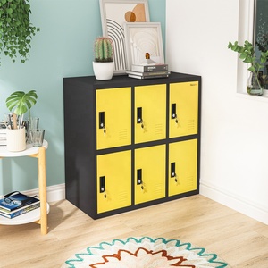 <span class=keywords><strong>GDLT</strong></span> LN-YH8-51 Armoire de classement industrielle moderne en métal à 6 portes pour sous-sol, bureau, salle de sport, maison, salon (Livraison gratuite US/CA) - Product Image 5