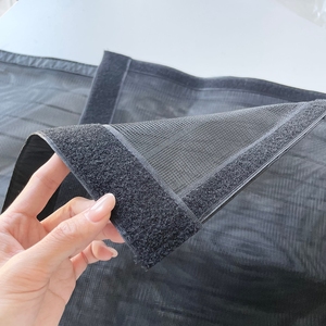 Filet magnétique pour porte de patio avec double couture, <span class=keywords><strong>moustiquaire</strong></span> en maille renforcée pour une durabilité accrue - Product Image 2