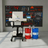 Solución de Embalaje Industrial, Máquina Portátil de Embalaje con Espuma de Poliuretano en Aerosol, Control por Pantalla Táctil PLC, Motor con Certificación CE