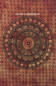 ผ้าแขวนผนังลายช้างมันดาลา ลายสัตว์ โปสเตอร์ขนาดเล็ก ของตกแต่งบ้าน แขวนผนัง หลายสี จากผู้ขายชาวอินเดีย - Product Image 4