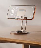 Support de téléphone portable réglable en métal pour bureau, accessoires de bureau pour ordinateur, support mobile