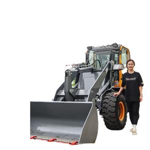 Vehículo de limpieza de estiércol para granjas y construcción, pequeño, con tracción en las cuatro ruedas, para el hogar, con función de empuje y agarre de tierra. - Product Image 5