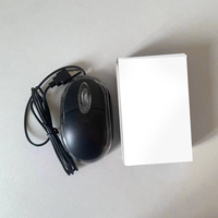 Mouse komputer massal murah untuk penerangan kantor OEM/ODM 1.2m mouse kabel USB mini bercahaya kecil