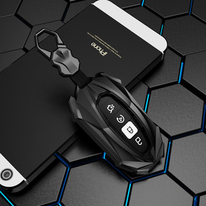 Funda para llave de coche, funda para <span class=keywords><strong>Lincoln</strong></span> Continental MKC MKZ MKX <span class=keywords><strong>Navigator</strong></span> Z Nautilus Aviator Corsair 2017 2018 2019 <span class=keywords><strong>2022</strong></span>, llavero - Product Image 5