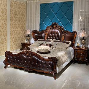 Ensemble de meubles de chambre à coucher Noble lit king size de luxe ensemble de meubles modernes, ensembles de meubles de luxe modernes vaut la peine - Product Image 3
