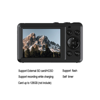 Hochwertige 4K-Digitalkamera für die Fotografie Autofokus 48MP Vlogging-Kamera mit SD-Karten-Videokameras