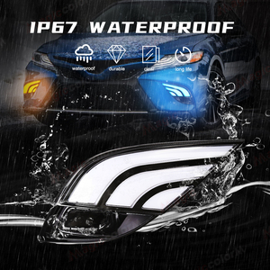 LED phía trước sương mù ban ngày chạy đèn <span class=keywords><strong>DRL</strong></span> cho Toyota Camry SE xse TRD 2018 2019 2020 bật tín hiệu ánh sáng Tính năng - Product Image 6