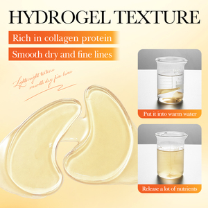 Sadoer OEM Maschera Contorno <span class=keywords><strong>Occhi</strong></span> Vegana alle Erbe con Acido Cogico, Curcuma e Collagene, 80 pz, 100g, Patch in Gel Antirughe Nutriente per la Cura delle Occhiaie - Product Image 3