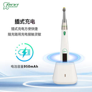 Tiger Dental Reamer, Máquina Inalámbrica para Preparación de Conductos Radiculares con Luz Integrada y Sistema de Medición, Eléctrica en Blanco y Negro - Product Image 4