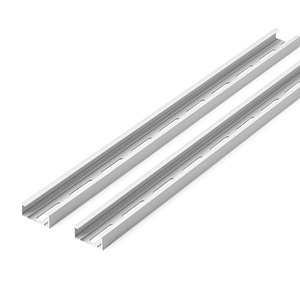 Riel <span class=keywords><strong>de</strong></span> montaje <span class=keywords><strong>de</strong></span> aluminio DIN para MCB, <span class=keywords><strong>con</strong></span> armario <span class=keywords><strong>de</strong></span> distribución <span class=keywords><strong>de</strong></span> energía - Product Image 1