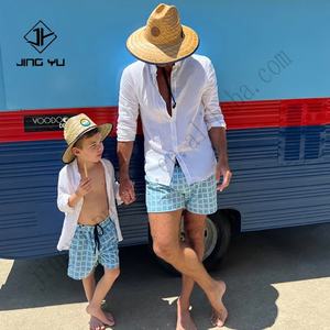 Men's Breathable 100% Polyester Men's Shorts <b>Swim</b> Shorts Quickly Dry Men's Swimming Shorts for Summer With Pockets - Product Image 1