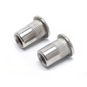 Einsatz muttern Edelstahl-Niet mutter gerändelt verzinkt verzinkt Passivierte Niet mutter mit gerändeltem Körper - Product Image 6