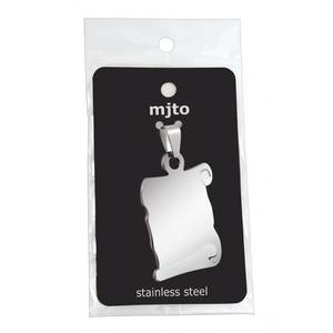 Ciondolo in Acciaio Medio con Placcatura in Oro 18k, Accessori per Gioielli, Charm Confezionato in Sacchetto - Product Image 2