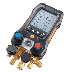 Testo 557s Smart Vacuum Kit Smart Digital <span class=keywords><strong>Manifold</strong></span> com vácuo sem fio e pinça temperatura sondas Stock - Product Image 2