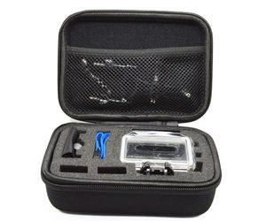 Bolsa de almacenamiento para Cámara de Acción pequeña con asa Bolsa de almacenamiento para cámara para GoPro <span class=keywords><strong>Hero3</strong></span> 3 + 2 XIAOMI YI - Product Image 1