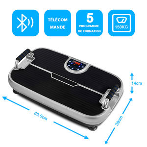 Placa de ejercicio vibratoria para todo el cuerpo, plataforma de placa de vibración de masaje crazy fit - Product Image 2