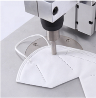 Mini soudeuse par points à ultrasons portative portative nouvelle machine de soudage en plastique à ultrasons manuelle d'état pour masque et boucle d'oreille
