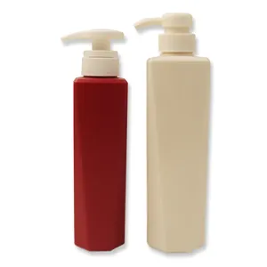 high quality hot sale 350/500ml white/red empty plastic mist spray bottles HDPE bottle wholesale factory