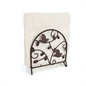 Porte-serviettes en fer au design moderne, qualité supérieure, taille et forme personnalisées, porte-mouchoirs pour usage domestique - Product Image 1