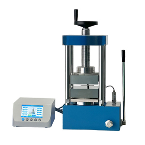 Laboratory Heated Hydraulic Press Machine 300c 500c Heating Press Lab Double Plate Manual Hot Press - Product Image 1