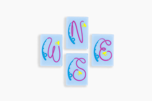 ชุดไพ่นกกระจอกอะคริลิคแบบอเมริกันสีฟ้า ชุดเกมไพ่นกกระจอกสิงคโปร์ ญี่ปุ่น มาเลเซีย ของขวัญงานฝีมือ - Product Image 4