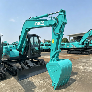 Nouvelle Offre Spéciale : Mini-Excavatrice Kobelco SK75 de 7,5 Tonnes, Haute Performance, Puissante et Fiable, pour Travaux de Construction sur Chenilles - Product Image 2
