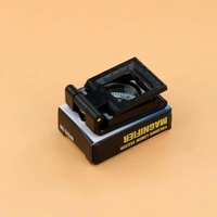 Loupe pliante en plastique BJ14110 8X avec tissu gradué pour tester le tissu, le lin, l'impression et le plastique