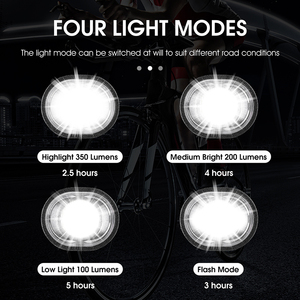 Nouveau <span class=keywords><strong>phare</strong></span> <span class=keywords><strong>de</strong></span> <span class=keywords><strong>vélo</strong></span> alimenté par USB avec voyants LED d'avertissement latéraux pour l'équipement <span class=keywords><strong>de</strong></span> <span class=keywords><strong>vélo</strong></span> d'équitation en plein air - Product Image 3