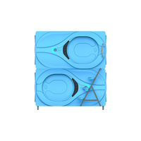 Lit superposé d'hôtel en métal, mobilier moderne, matériau en fer, type GUA, produit général, modèle de chambre en capsule, conteneurs de chambre