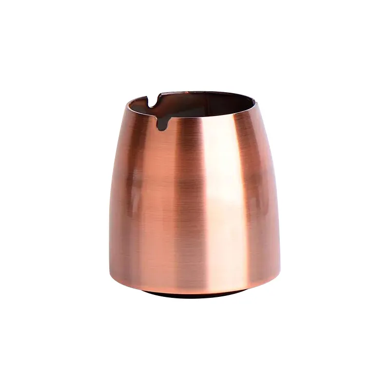 Hiện Đại Phổ Biến Rose Gold Thép Không Gỉ Gạt Tàn Với Nắp Sáng Tạo Thuốc Lá Gạt Tàn