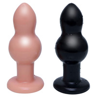 Nouvel Arrivage : Plug Anal en Forme de Gourde avec Ventouse, Jouet Posterior SM pour Femme, Modèle de Jouet Sexuel