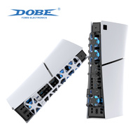 Ventilateur de refroidissement DOBE PS5 TP5-3538, ventilateur de refroidissement intelligent à contrôle de température pour PS5 Slim, accessoires pour PS5 Slim