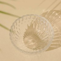Groothandel Glazen Saladeschaal Grote Serveerschaal Fruit Mengkom Ecologisch Borosilicaat Loodvrij Machinegeperst Minimalistisch