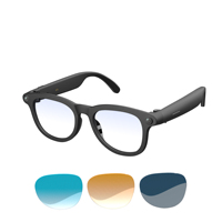 Lunettes de soleil intelligentes Sg70 avec écouteurs, caméra audio Wifi, enregistrement photo et vidéo, lunettes anti-lumière bleue, écouteurs sans fil