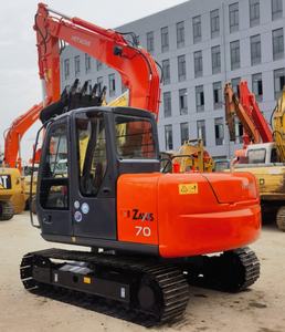 Original Japón Hitachi Zx70 7 toneladas usado mini excavadora sobre orugas excavadora con precio barato - Product Image 5