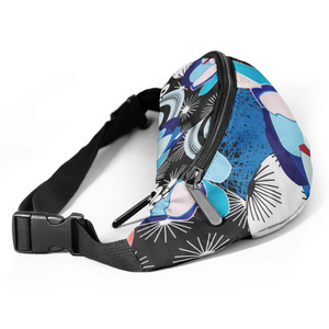 Impresión personalizada Oem <span class=keywords><strong>Anime</strong></span> Diseño Cross Body Belt Fanny Pack Riñoneras para hombres Hip Bag - Product Image 4